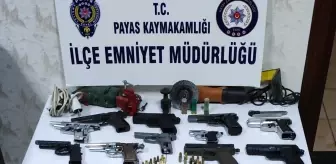Son dakika haber | Hatay'da evinde 13 ruhsatsız silah bulunan şüpheli gözaltına alındı