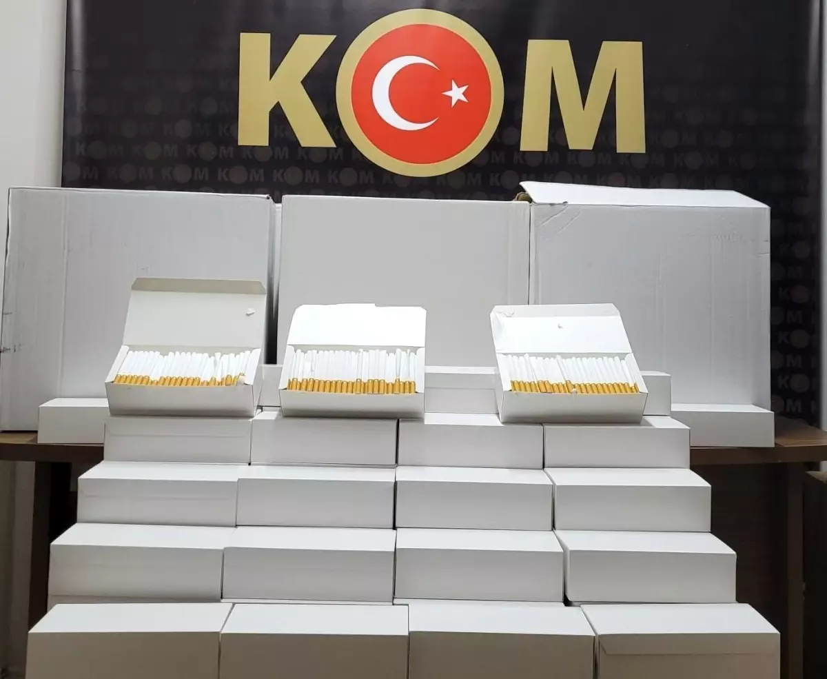 Malatya 3. sayfa haberi: Malatya'da 210 bin kaçak makaron ele geçirildi