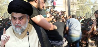 Son Dakika! Şii lider Sadr, destekçilerine 1 saat içinde parlamentodan tamamen çekilmeleri için çağrı yaptı