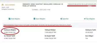 AKP'li Ümraniye Belediyesi'nin Korkuluk İhalesini Üçüncü Kez Eski AKP İlçe Başkanı Aldı