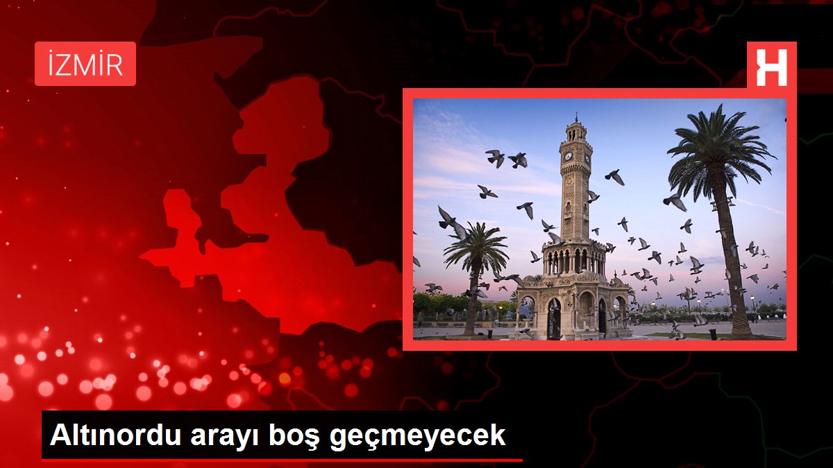 Ordu spor haberleri... Altınordu arayı boş geçmeyecek