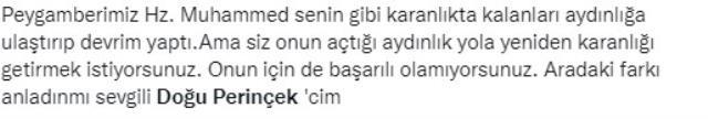 Doğu Perinçek'ten tepki çeken sözler: Hz. Muhammed'den çok ileri bir noktadayız