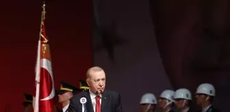 Cumhurbaşkanı Erdoğan, MSÜ Deniz ve Hava Harp Okulu Diploma Alma ve Sancak Devir Teslim Töreni'nde katıldı