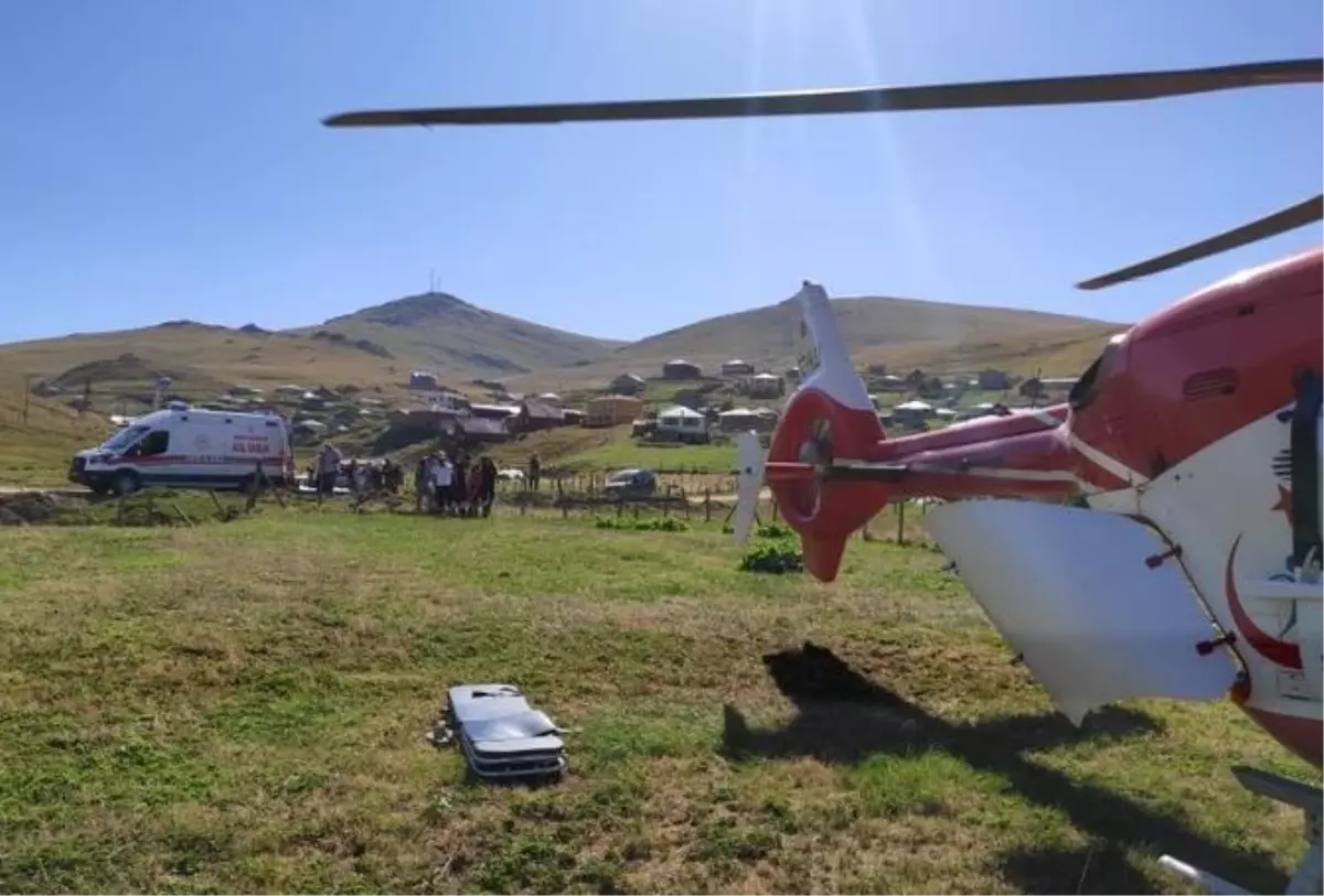 Son Dakika | Yaylada hastalanan 82 yaşındaki kadın, helikopter ambulansla hastaneye sevk edildi