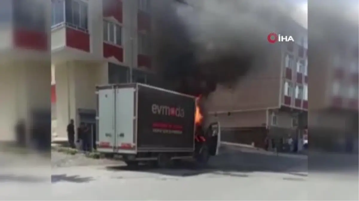 Kastamonu haberleri: Deodorant patladı araç alev alev yandı