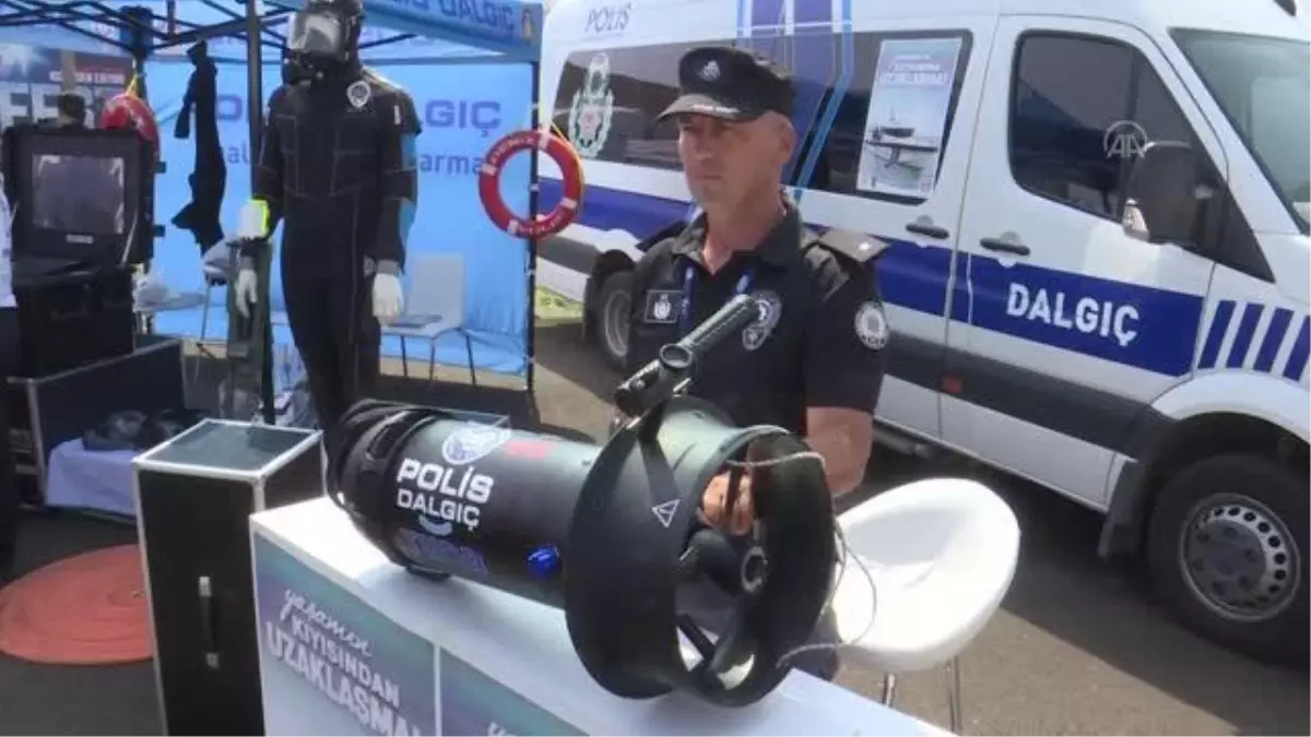 Emniyetin 'Su Altı skuter'ı kurbağa adamların eli ayağı oldu