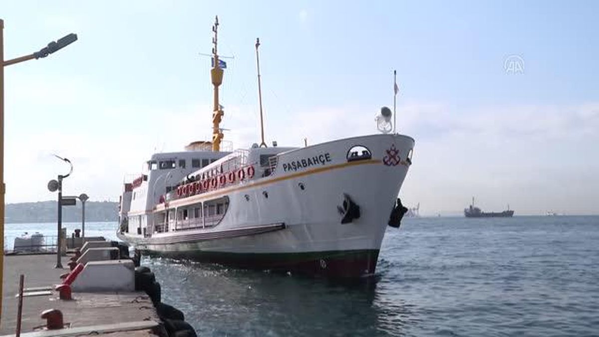 Restore edilen tarihi Paşabahçe Vapuru seferlerine yeniden başladı