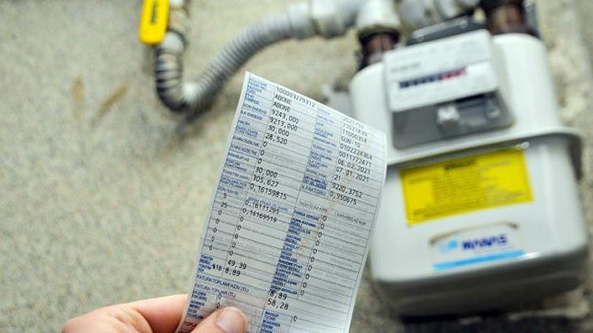 Son zamla geçen yıl bin lira gelen doğal gaz faturası bu yıl 2 bin lirayı aşacak