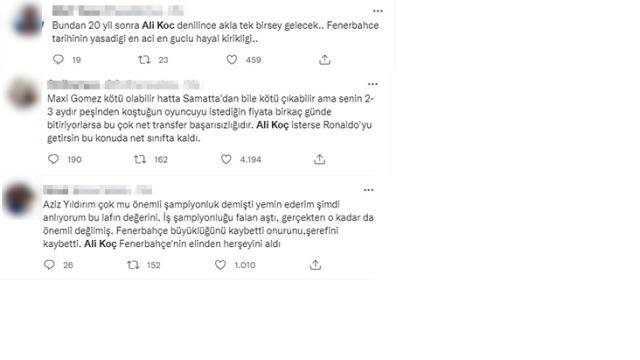 Trabzonspor'un Maxi Gomez transferi sonrası Fenerbahçe taraftarı Ali Koç'a ateş püskürdü