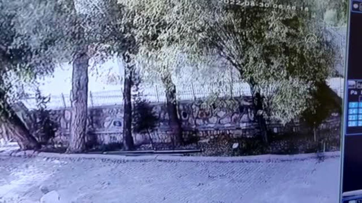 Son dakika haber | 2 kişinin öldüğü trafik kazası güvenlik kamerasına yansıdı