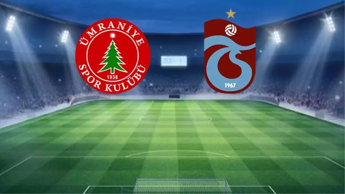 Ümraniyespor-Trabzonspor maçı canlı anlatım! İstanbul'da ilk gol geldi