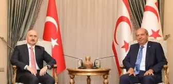 Bakan Karaismailoğlu, KKTC'li mevkidaşı Arıklı ile görüştü