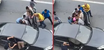 Sultangazi'de aracını park eden polisi 'Burası bizim yerimiz' diyerek dövdüler