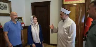 Adana haberi... Ukraynalı kadın Adana'da Müslüman oldu