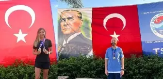 Ercümen'den Türkiye rekoru, Rüstem Derin'den 3 altın madalya