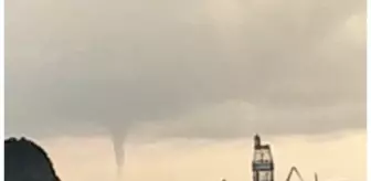 Filyos sahilinde hortum çıktı