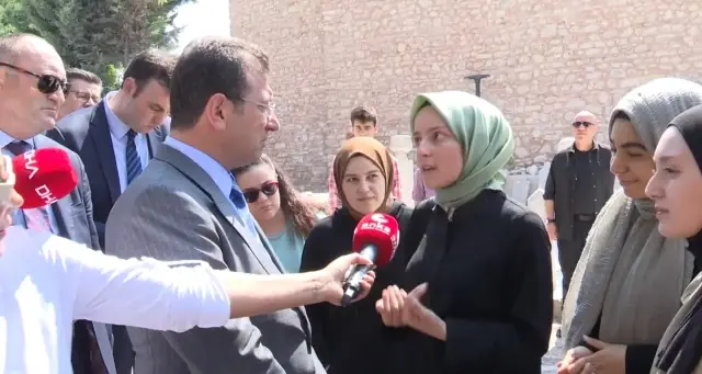 İmamoğlu, burs alamadıkları için yolunu kesen öğrencileri böyle teselli etti: Bize başvurmadınız mı?