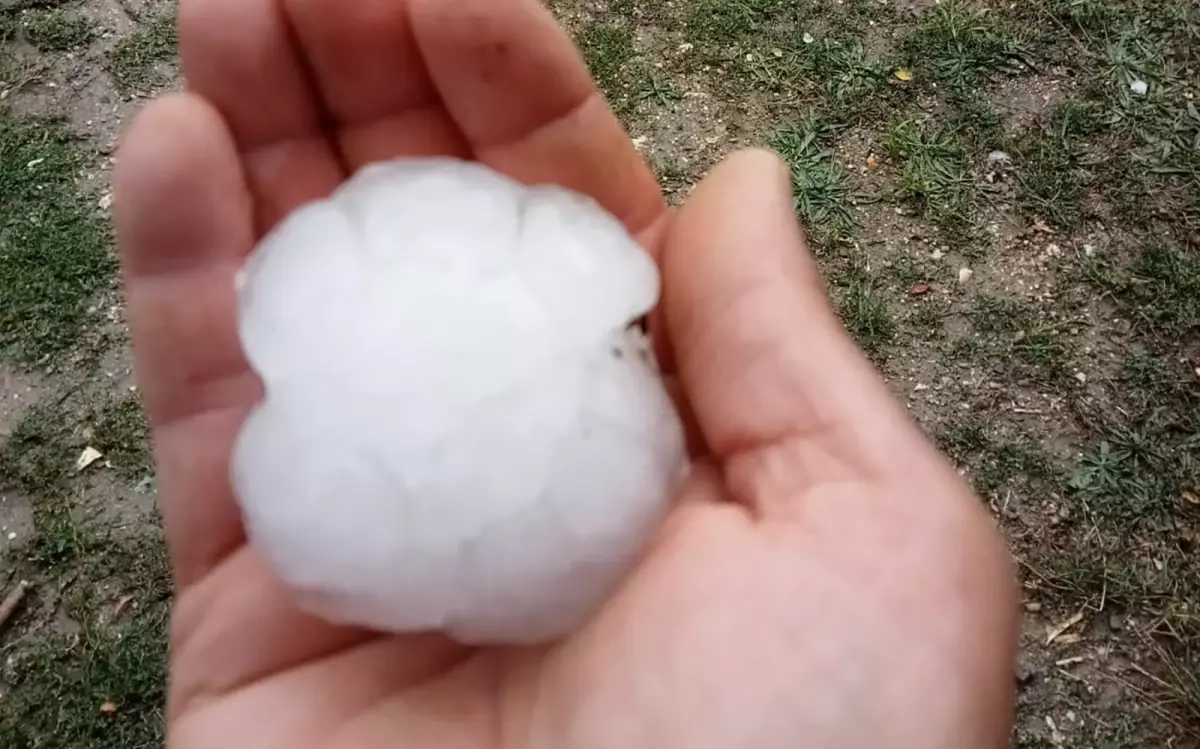 Kastamonu haberi! Kastamonu'ya patates büyüklüğünde dolu yağdı