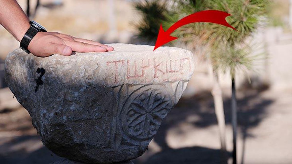 Konya'da Türk tarihine ışık tutacak keşif! 'Türk' adının geçtiği yazıt keşfedildi