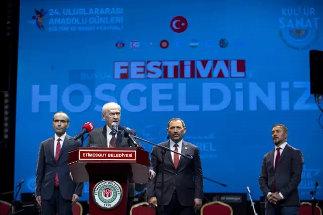 Bahçeli'den art arda iptal edilen festivallerle ilgili ilk yorum: Terör örgütlerinin eylem hazırlığı içinde olduğu programlar yapılamaz