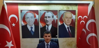 MHP İlçe Başkanı Akalın, Başbuğ Türkeş'in adının parka verilmesine engel olan İYİ Partililere tepki