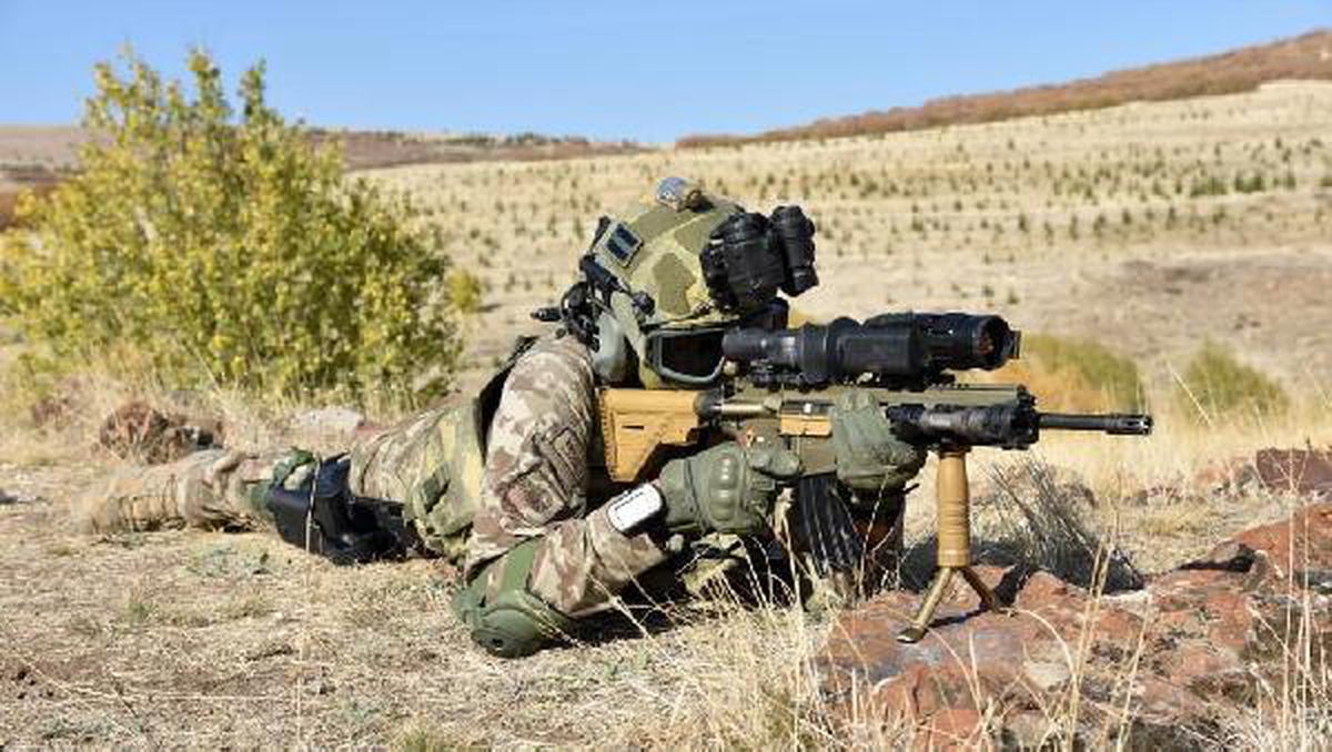 Barış Pınarı bölgesinde 2 PKK/YPG'li terörist etkisiz hale getirildi