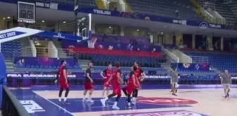 A Milli Basketbol Takımı, Gürcistan maçı hazırlıklarını tamamladı
