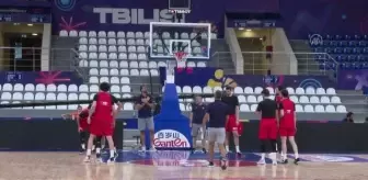 A Milli Erkek Basketbol Takımı antrenmanı