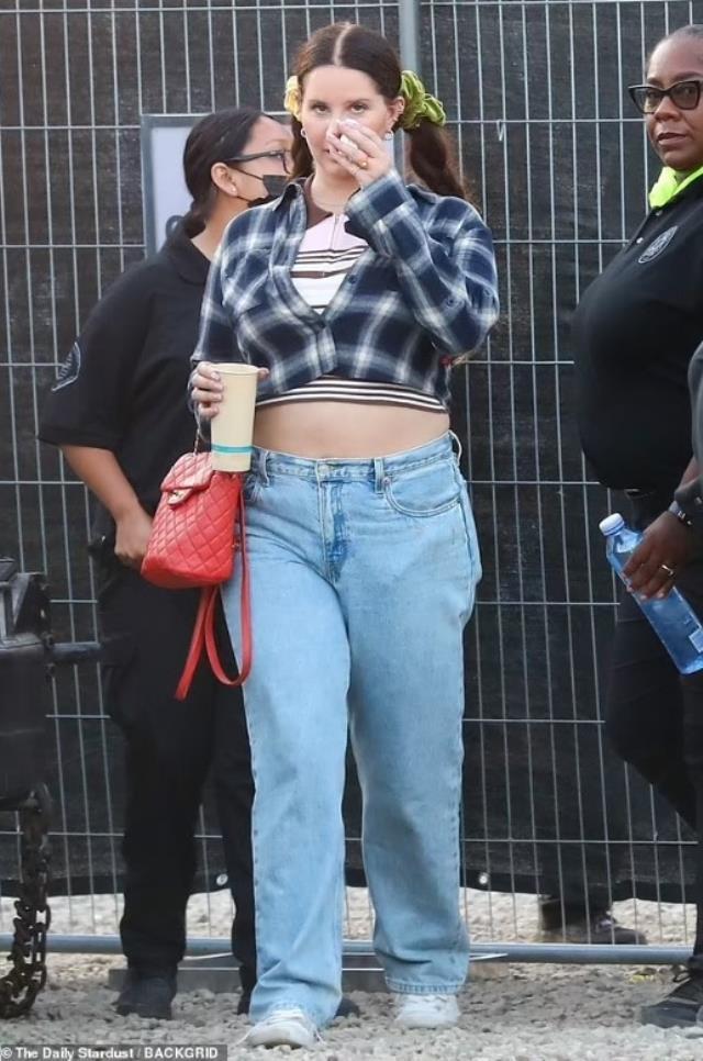 Aşırı kilo alan yıldız şarkıcı Lana Del Rey'i görenler tanıyamadı