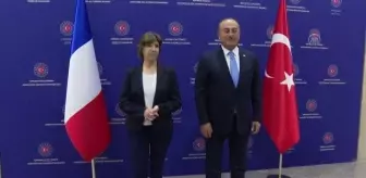 Çavuşoğlu, Fransa Dışişleri Bakanı Colonna ile görüştü