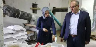 Ankara gündem haberi | Kaymakam Keleş'ten Çubuk Birlik Kadın Girişimci Tarımsal Kalkınma Kooperatifine ziyaret