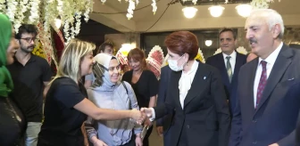 Samsun haberi | Meral Akşener, İyi Parti Samsun Milletvekili Bedri Yaşar'ın Kızı Esra Yaşar ve Fuat Özdil'in Düğününe Katıldı