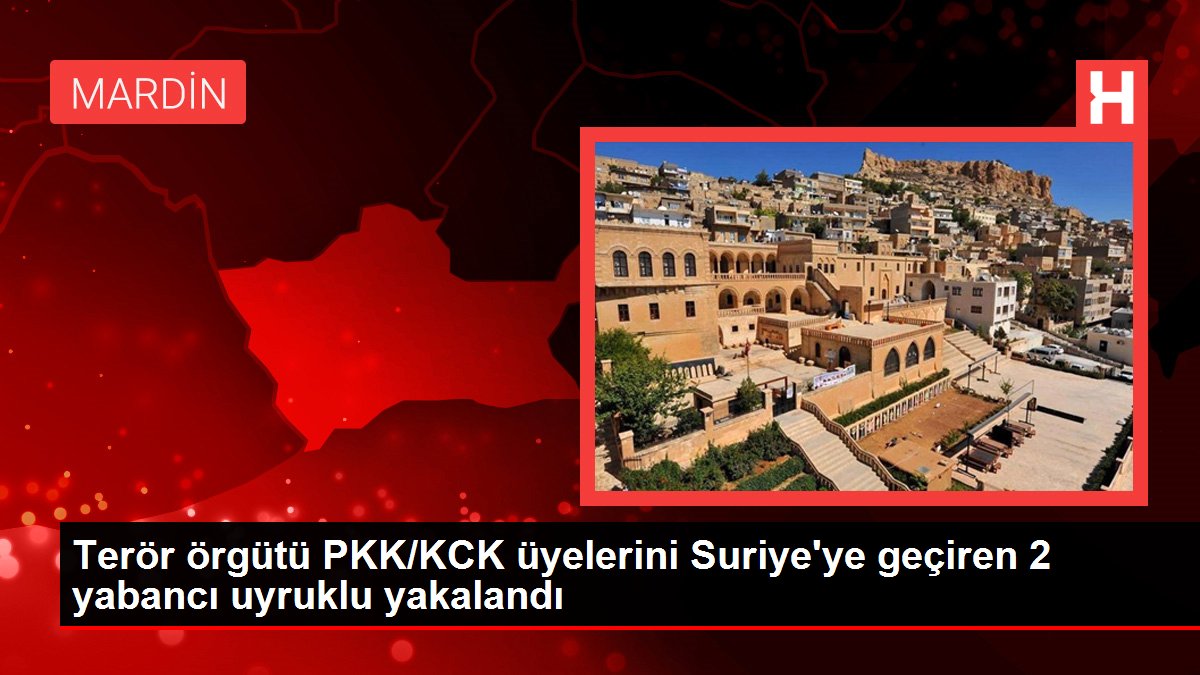 Son dakika haberi! İçişleri Bakanlığı: Suriye'ye yeni terörist aktarımı yaptığı belirlenen 2 kişi gözaltına alındı