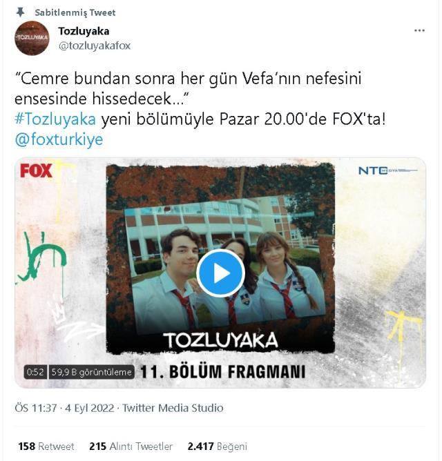 Tozluyaka bitti mi, final mi yaptı, bugün neden yok? Tozluyaka dizisinin günü mü değişti, dizinin yeni günü hangi gün oldu? Pazartesi mi Pazar mı? Tozluyaka bitti mi, final mi yaptı, bugün neden yok? Tozluyaka dizisinin günü mü değişti, dizinin yeni günü hangi gün oldu? Pazartesi mi Pazar mı?