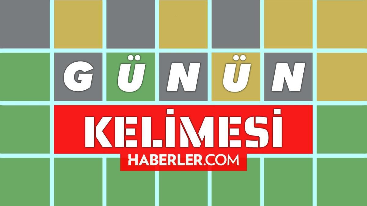 Wordle günün kelimesi nedir? 6 Eylül Wordle Türkçe - İngilizce bugünkü kelime ne? Wordle İngilizce günün kelimesi ne?