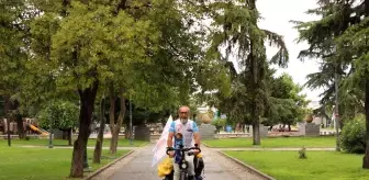 2 bin 655 km pedal çevirerek 23 şehri dolaştı