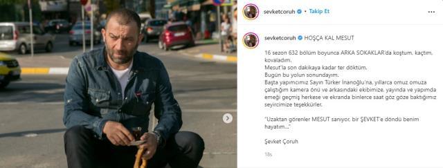 Arka Sokaklar Mesut Komiser diziden mi ayrılıyor? Arka Sokaklar Mesut ölüyor mu? Arka Sokaklar Şevket Çoruh diziye veda mı etti?