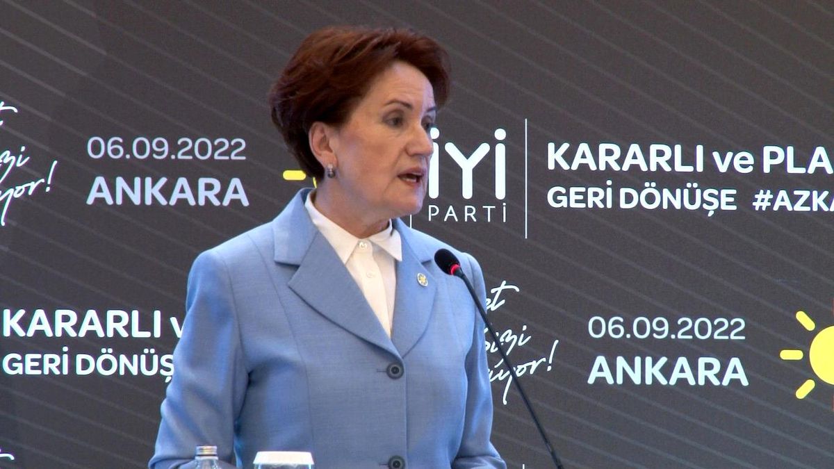 İyi Parti Genel Başkanı Akşener: 'Yapılması gerekenler konusunda iktidarı uyarmaktan hiç geri durmadık'