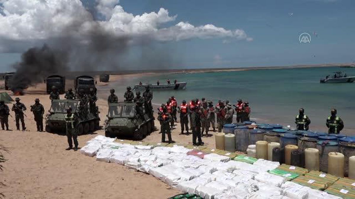 Venezuela'daki uyuşturucu operasyonunda yaklaşık 3 ton esrar ele geçirildi