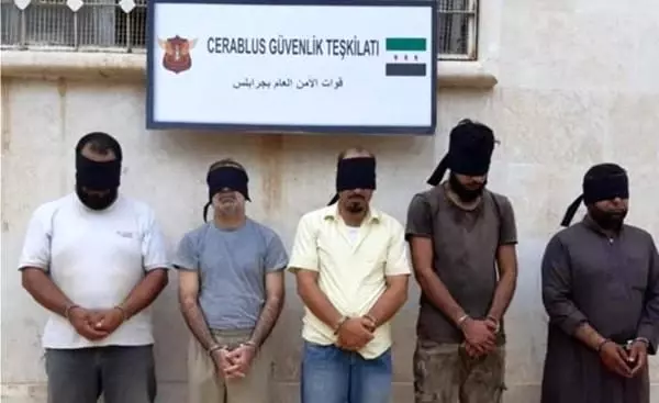 DEAŞ'ın 5 sözde yöneticisi eylem hazırlığındayken yakalandı