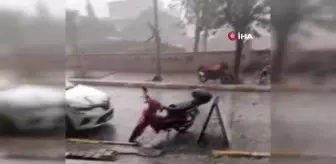 Kars gündem haberi | Kağızman'da dolu yağışı meyve ağaçlarını vurdu