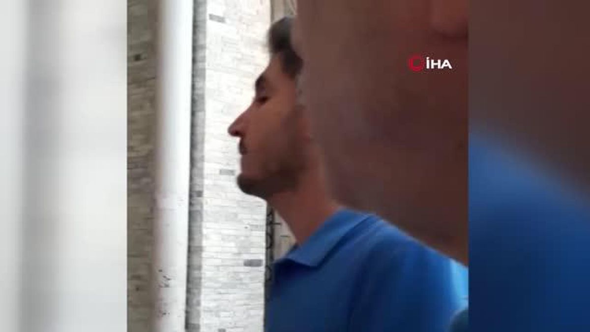 Kimliğini ibraz etmeyen şahıs, bir kuyumcuyu zorla tahliye etmeye çalıştı
