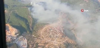 Son dakika haberi! Manisa'da çıkan orman yangını kısmen kontrol altında