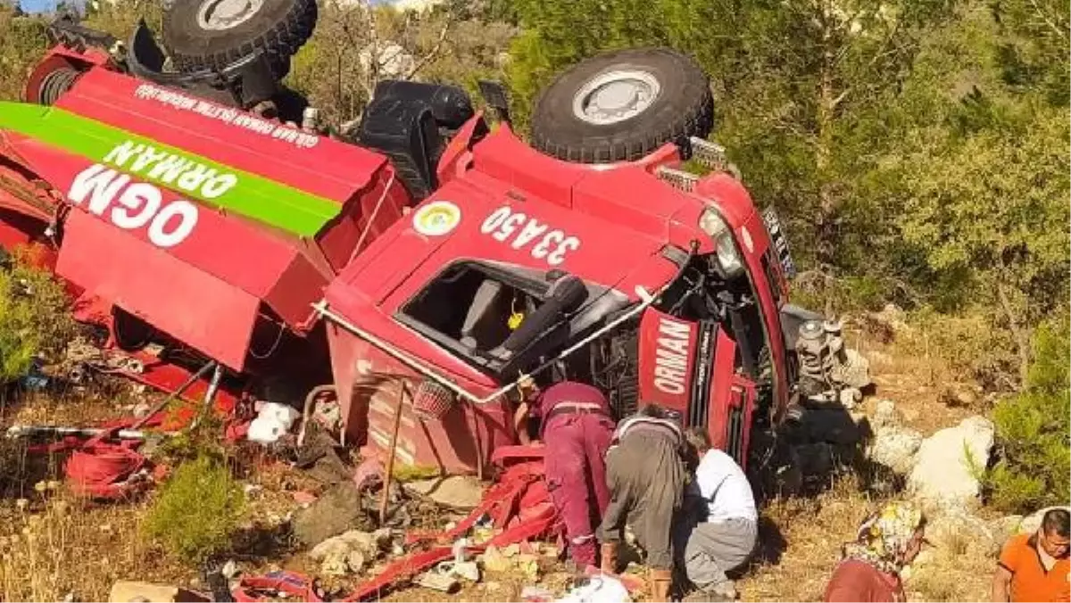 Son dakika haber! Mersin'de orman yangını (2)