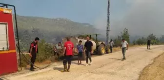 Mersin gündem haberleri... Mersin'de orman yangını (3)