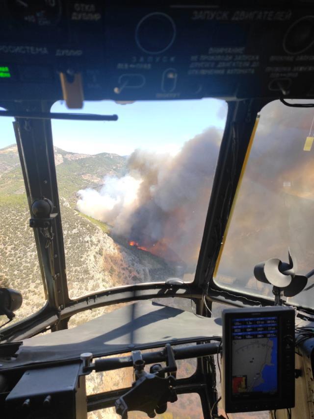 Mersin'de sabah başlayan orman yangını söndürülemedi! Alevler Akkuyu Nükleer Santrali'ne yaklaştı Mersin'de sabah başlayan orman yangını söndürülemedi! Alevler Akkuyu Nükleer Santrali'ne yaklaştı
