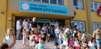 Aydın haberi: Okulda ziller Aydın'ın kurtuluş yıl dönümü için çaldı