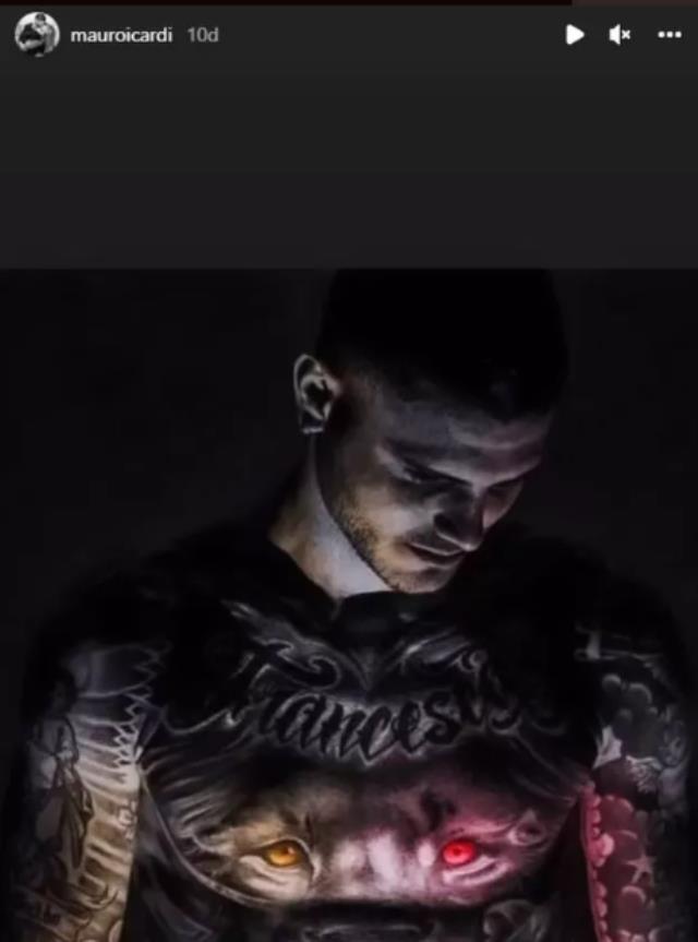 Transferin bittiğini Aslan dövmeli paylaşımıyla duyurdu! Mauro Icardi bu akşam İstanbul'a geliyor