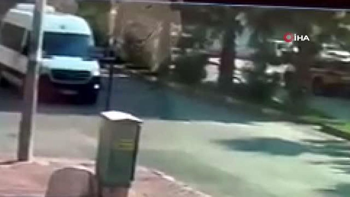 Yaşlı adamın bisikletiyle ölüme gidiş anları ortaya çıktı
