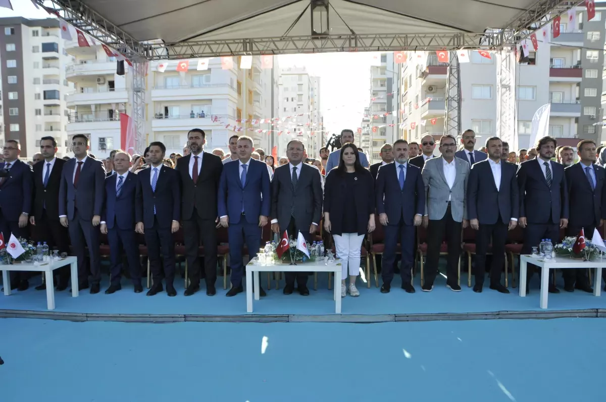 Son dakika haberleri! Bakan Bozdağ, Kozan'da yeni adliye binasının temel atma töreninde konuştu: (2)